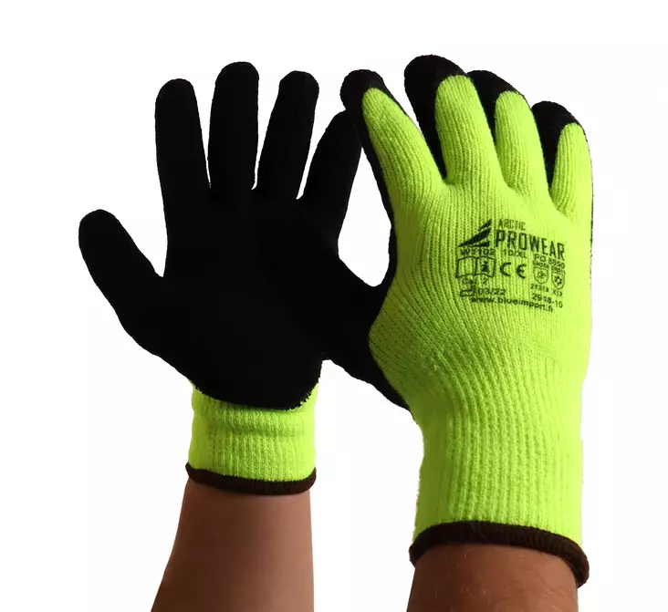Arctic Prowear Talvihanskat, latex thermo, koko 9 - Talvityökäsineet - 0014656 - 1