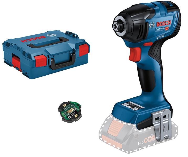 Bosch Akkuiskuruuvinväännin GDR 18V-210 C Runko - Akkukonepaketit - 0012626 - 1