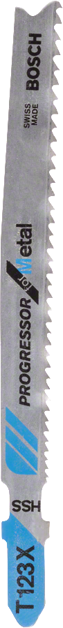 Bosch pistosahanterä HSS Prog 1,2-2,6mm/10-21TPI T123XF - Pistosahanterät - 0000666 - 1