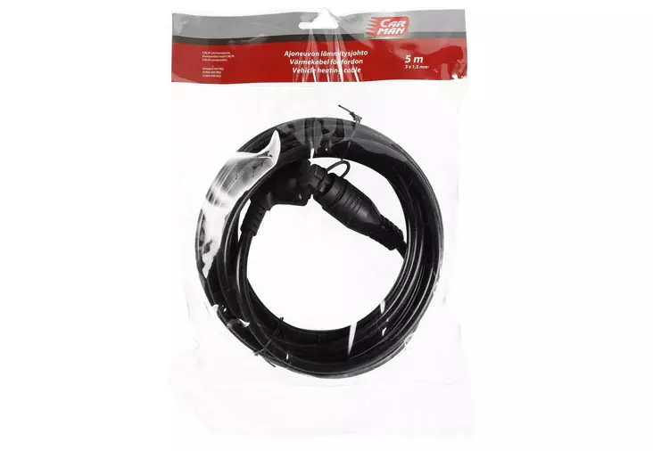 Carman Ajoneuvon lämmitysjohto Calix 5 m - Johdot ja asennustarvikkeet - 0008956 - 1
