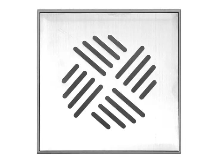 E-P Aurora lattiakaivon kansi 196x196mm Epäkesko - Lattiakaivot ja kannet - 0004756 - 1