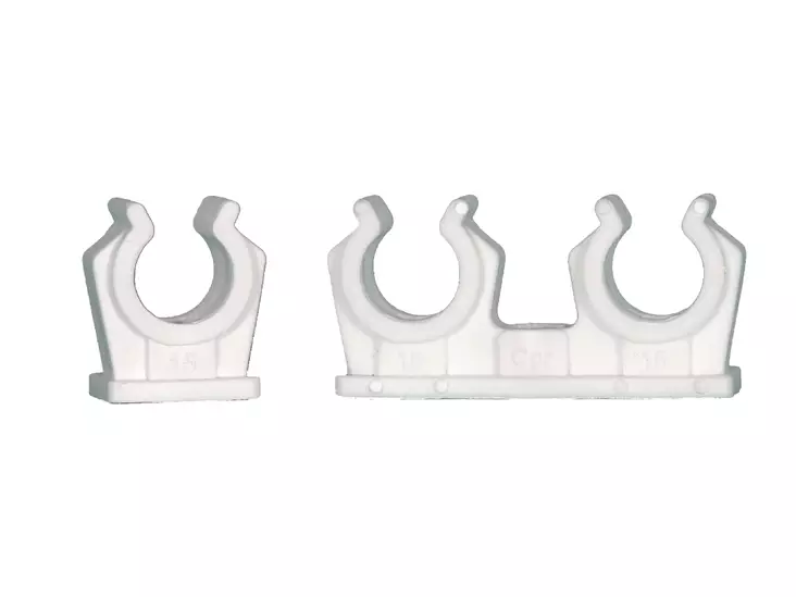 E-P putkipidin 32mm valkoinen 4kpl - LVI- kiinnitystarvikkeet - 0004746 - 1