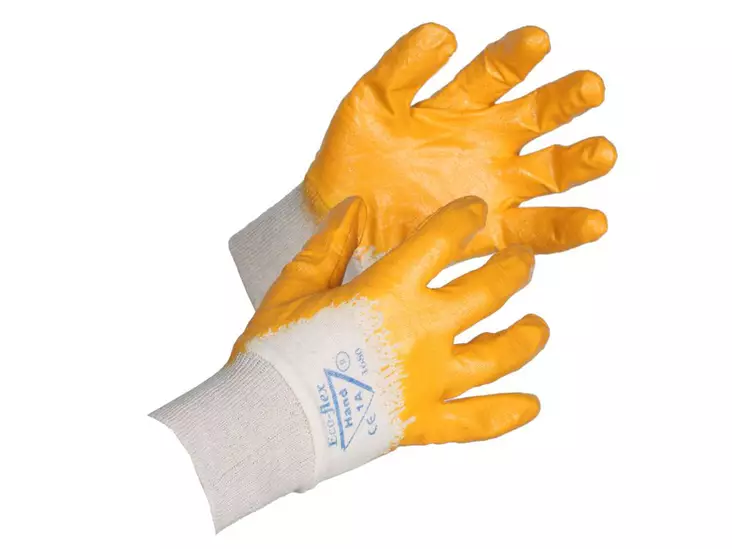 Ecoflex nitriilipinnoitettu työkäsine 7/S - Asentajankäsineet ja työhanskat - 0002606 - 1