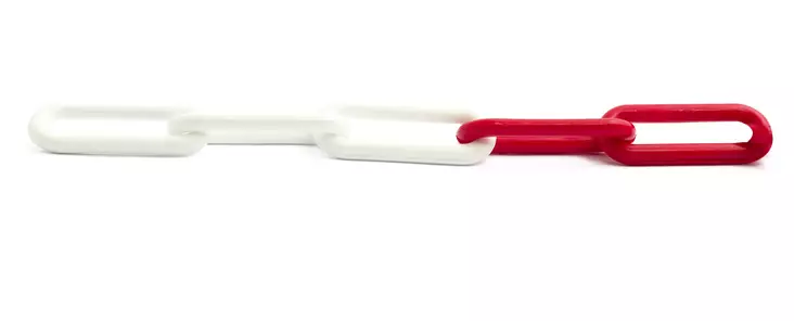 Habo muoviketju 300 6mm/5m valk. - Vaijerit ja vaijeritarvikkeet - 0008516 - 2