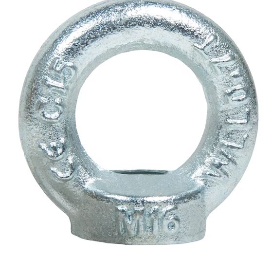 Haklift nostosilmukka mutterilla 20mm 1kpl - Sidontaketjut ja vanttikiristimet - 0003406 - 1