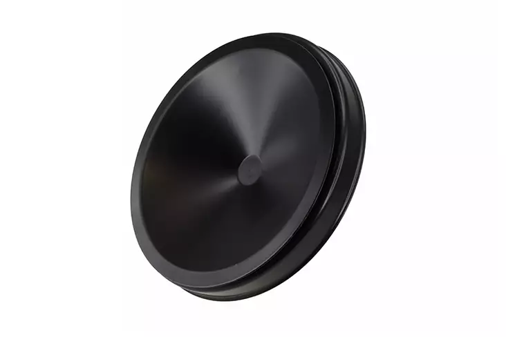 Harju Tuloilmaventtiili 125mm KSV musta - Poisto- ja tuloilmaventtiilit - 0016976 - 1