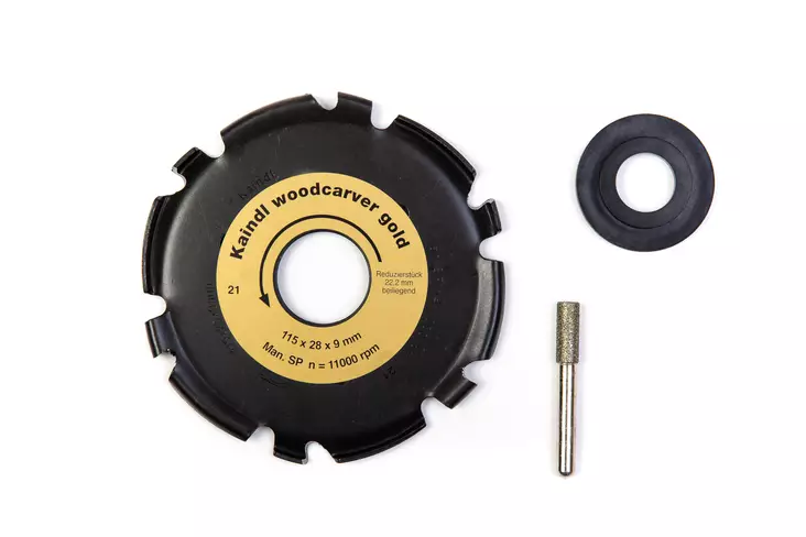 Kaindl puunkoverruslaikka kulmuriin 115mm - Hiomalaikat - 0001606 - 2