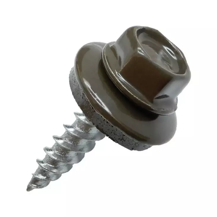 Kateruuvi 4,8x50 tumma ruskea RR32 20kpl - Kateruuvit - 0011086 - 1