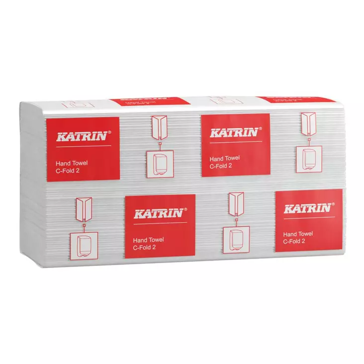 Katrin Käsipyyhepaperi 100kpl, valkoinen - Käsipyyhepaperit - 0015796 - 1