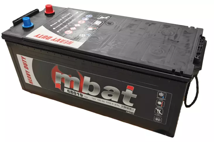 Käynnistysakku/180Ah/1000A 513x223x223/B3/+- - Käynnistysakut - 0014216 - 1