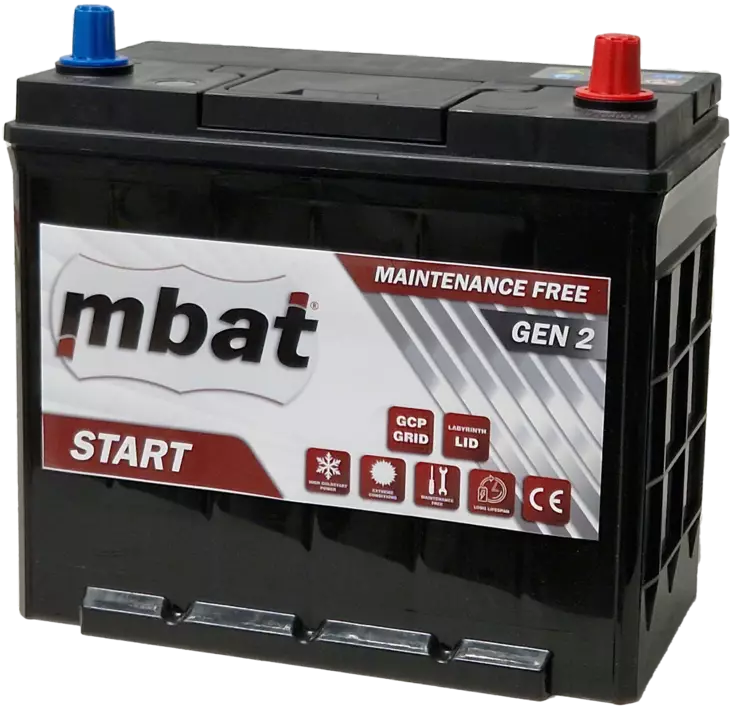 Käynnistysakku 50Ah 400A 234x135x223mm - Käynnistysakut - 0021266 - 1