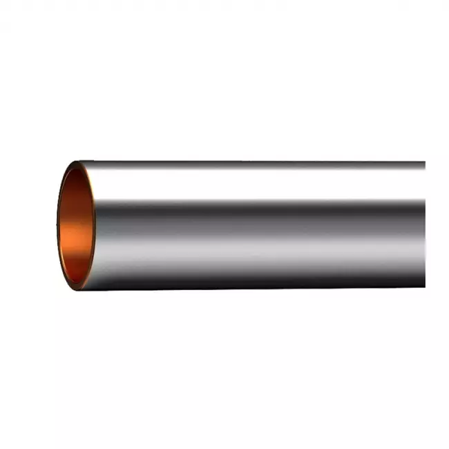 Kupariputki puolikova kromi 15mm 2,75m - Käyttövesiputket - 0007886 - 1