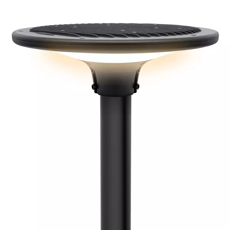 Led Energie Pyöreä piha- ja aluevalaisin Zipo IP44 8000lm 4000K koko 380x125mm 4m kaapeli - Ulkovalaisimet - 0021566 - 1