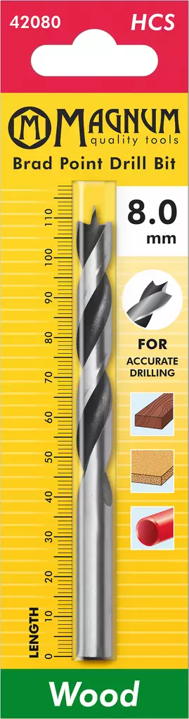 Magnum Konepuuporanterä 2kpl 3mm - Puuporanterät - 0001416 - 1