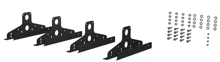 Markki Kiinnikepaketti Konesaumakatolle (4kpl/pkt) RR33 Musta - Lumiesteet - 0020456 - 1