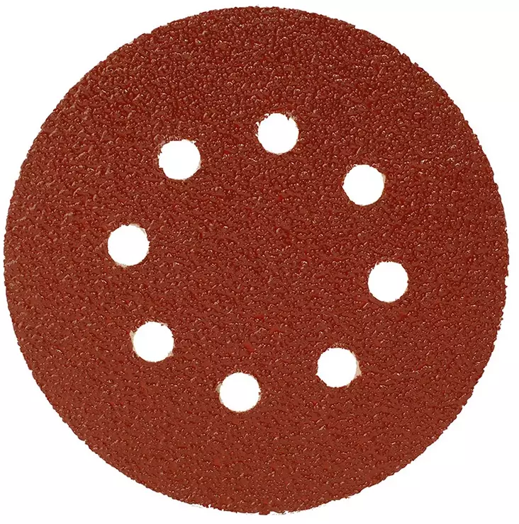 Mirka Hiomapyörö punainen 125mm tarra 8R P120, 5kpl - Hiomalaikat - 0006906 - 1