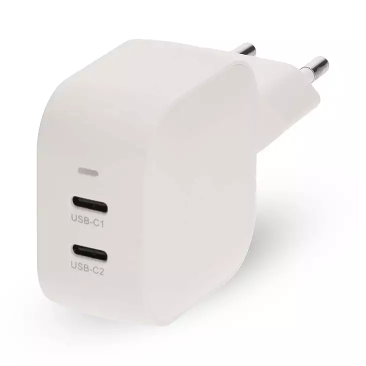 Nedis GaN 45W USB-Pikalaturi 2xUSB-C PD - Puhelintarvikkeet - 0021066 - 1