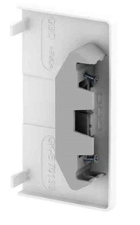 OBO Johtokanavan päätykappale 70x130mm - Johtokourut ja suojaputket - 0014106 - 1