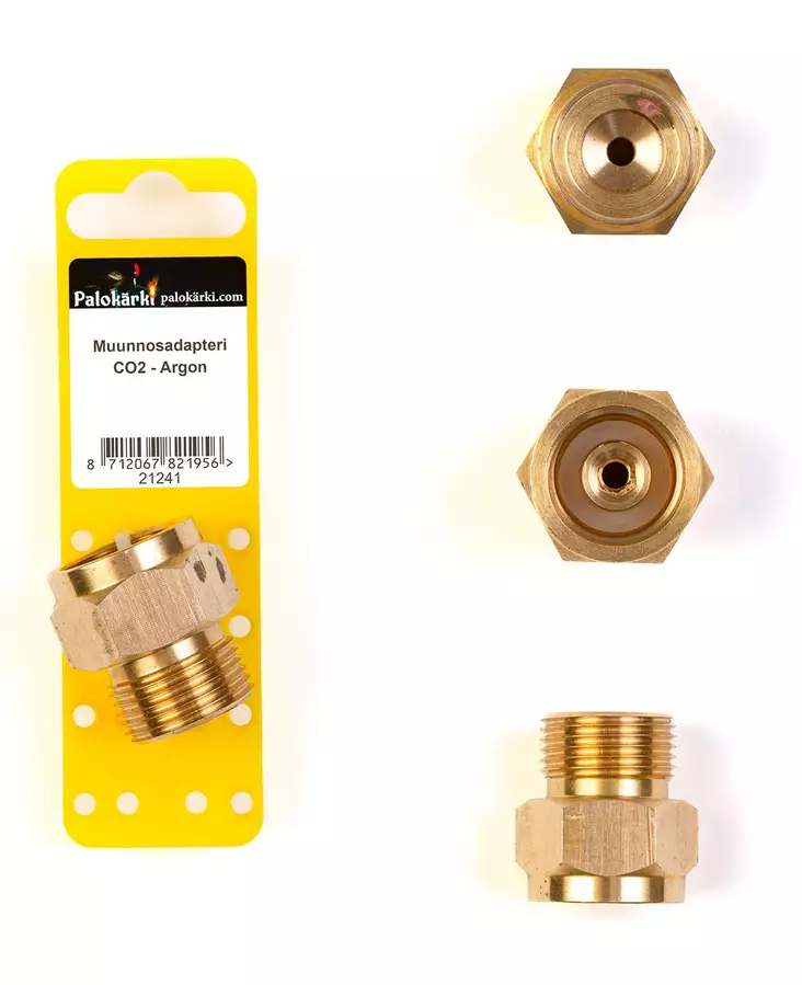 Palokärki Muunnosadapteri CO2 - Argon - Nestekaasutarvikkeet - 0020136 - 1