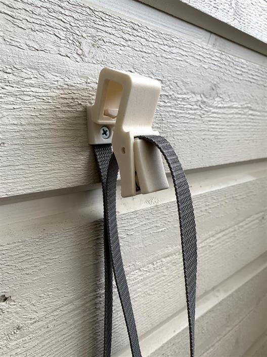 Parvekelasin Seinälukko Yleismalli - Ikkunahelat - 0017556 - 1