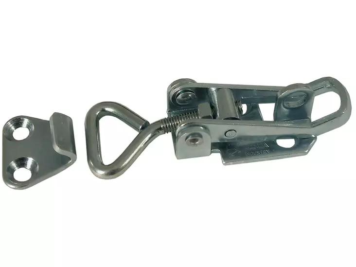 Pisla laatikonsalpa 65-73mm sinkitty/säädettävä - Salvat ja lukot - 0001896 - 1