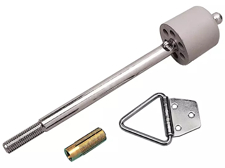 Pisla ovenkiinnitin 220mm sinkitty teräs/kumi/kiila ankkurilla - Aukipitolaitteet - 0013996 - 1