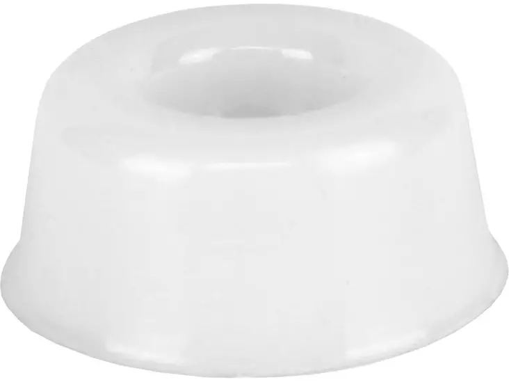 Pisla ovenpysäytin Ø 20mm 2kpl silikoni/kirkas/tarra - Aukipitolaitteet - 0001876 - 1