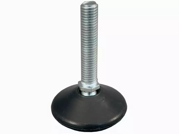 Pisla säätöjalka M10x50mm 2kpl musta/niklattu - Kalustejalat - 0002166 - 1