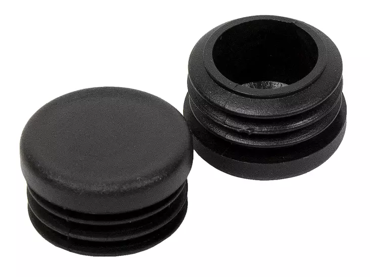 Pisla sisätulppa Ø 27/30mm 4kpl muovi/musta - Putken tulpat ulo-/sisä - 0002256 - 1