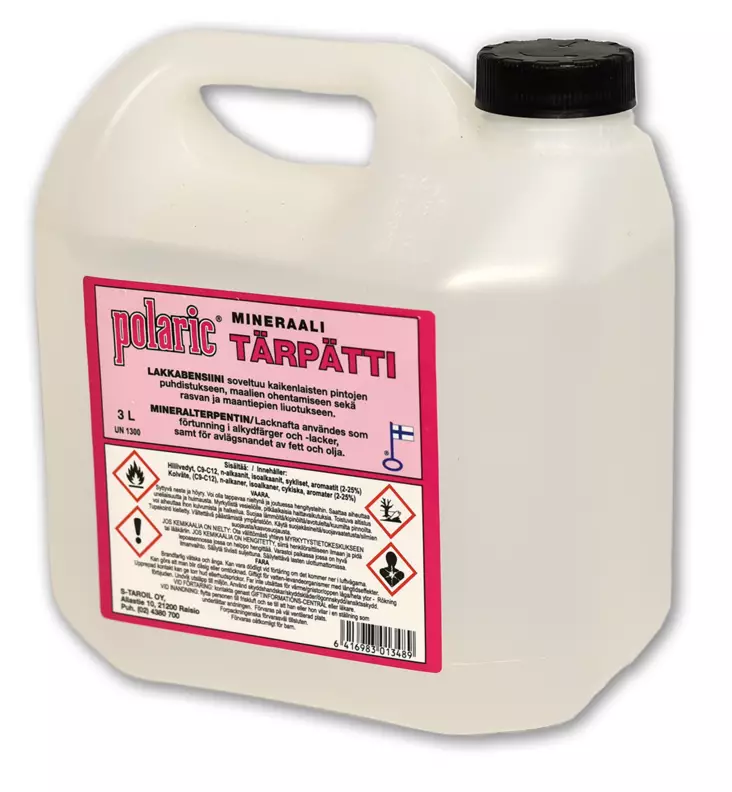 Polaric Tärpätti 3l - Liuottimet ja ohenteet - 0011556 - 2