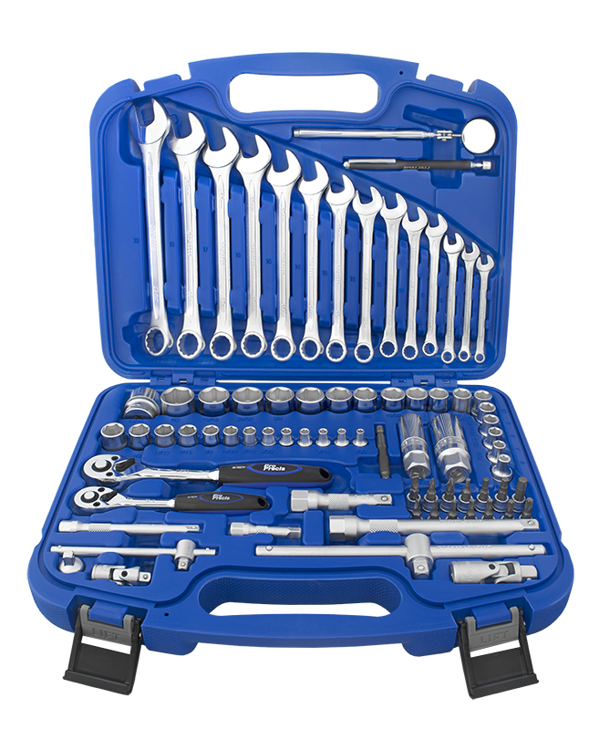 Pro Precis Työkalusarja 75-os. 1/4" & 3/8" - Hylsy- ja työkalusarjat - 0012316 - 1