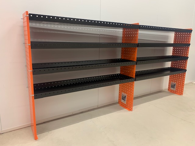 Hammer pakettiautohyllystö 1200x2565mm - Pakettiautokalusteet ja -hyllyt - 0014586 - 1