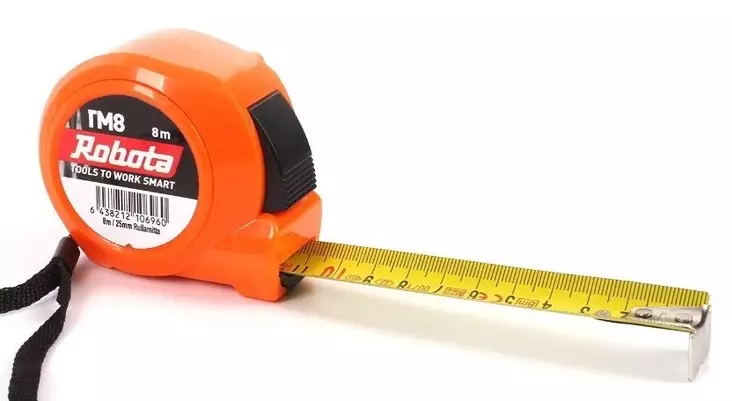 Robota Rullamitta 8m/25mm - Rullamitat ja avokelamitat - 0020836 - 1