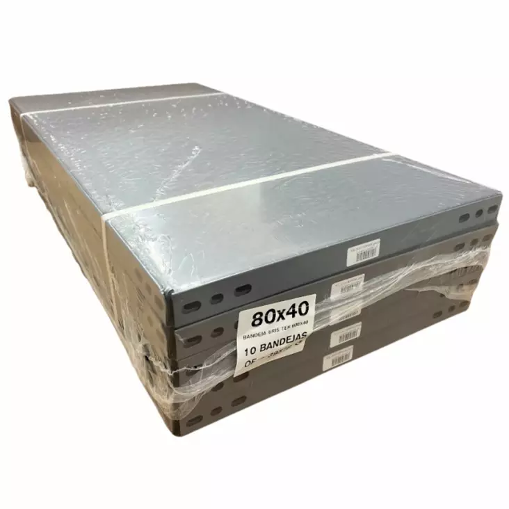 Shelving Hyllytaso 80x40cm 10kpl harmaa - Varastohyllyt - 0016426 - 1