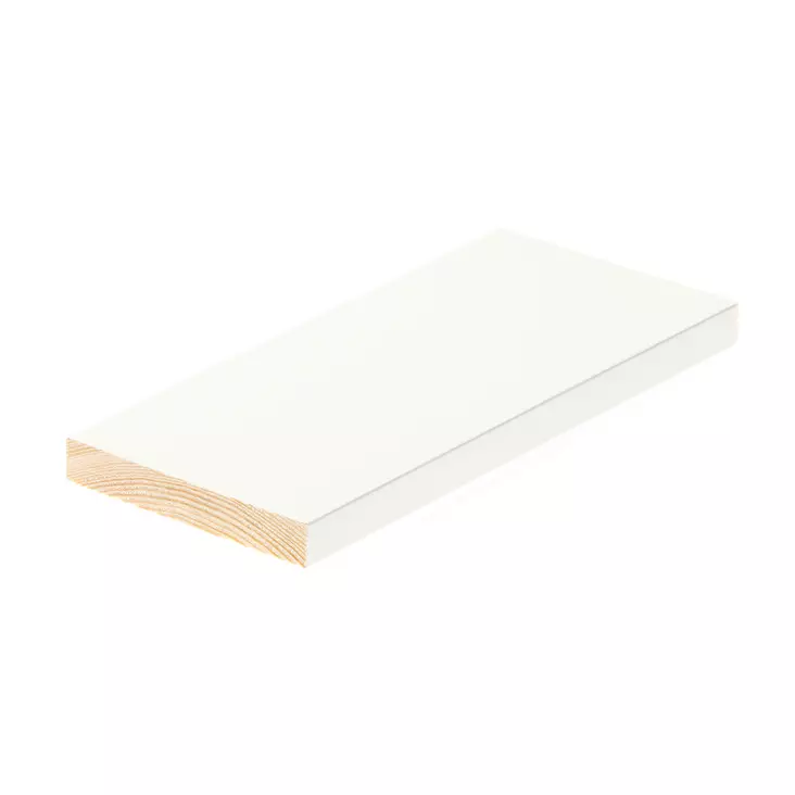 Smyygi 15x95x2400mm valkoinen - Peitelistat - 0000736 - 1