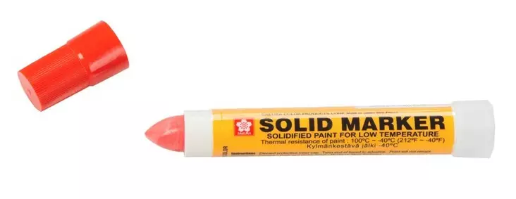 Solid Marker merkintäkynä punainen - Merkkauskynät ja tussit - 0014536 - 1