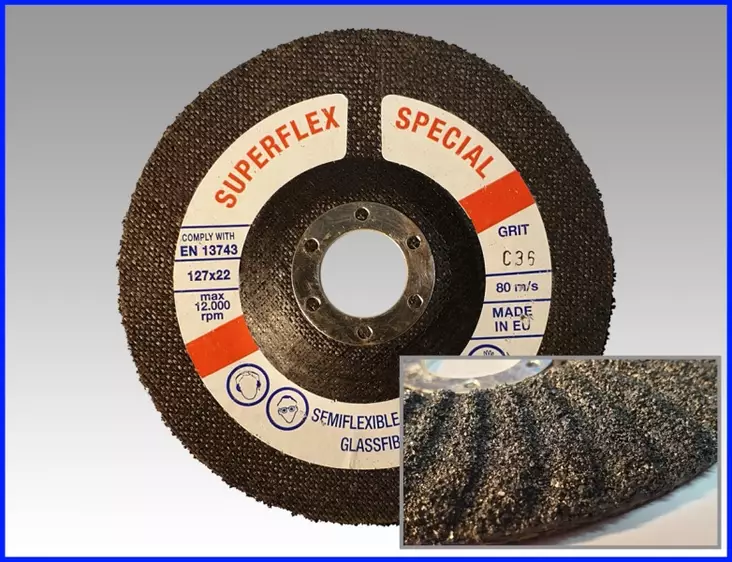 Superflex hiomalaikka 125mm K24 - Hiomalaikat - 0003556 - 1