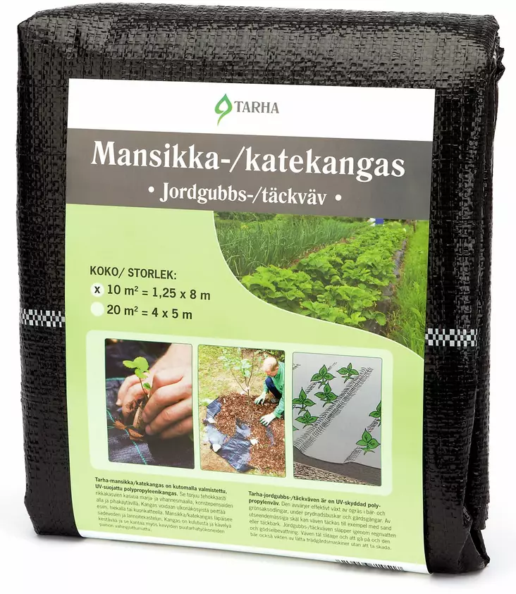 Tarha mansikka -ja katekangas 1,25x8m - Suodatinkankaat - 0012276 - 1