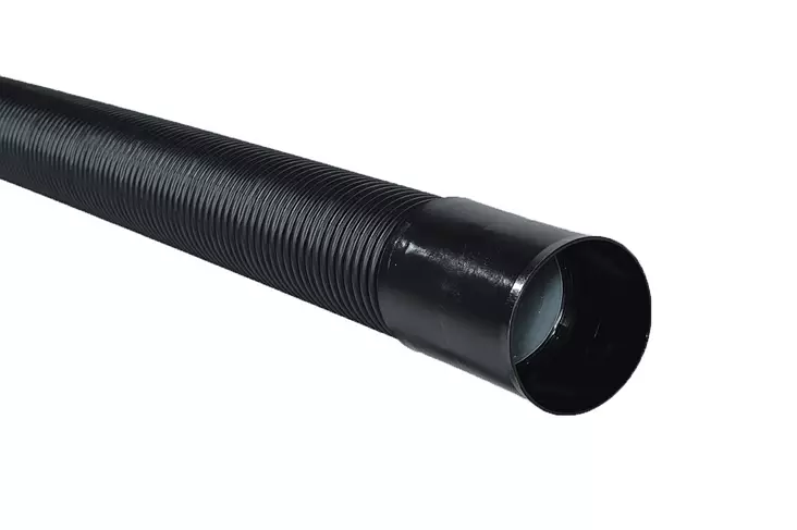 Tuplasalaojaputki 110mm x 6m SN8 jatkoholkilla - Salaoja ja sadevesitarvikkeet - 0015496 - 1