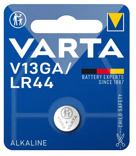 Varta nappiparisto V13GA/LR44 1kpl - Nappiparistot - 0012666 - 1