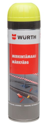 Wurth merkintämaali 500ml keltainen - Spraymaalit - 0010586 - 1