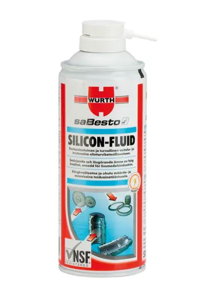Wurth Silicon-Fluid 400ml - Voiteluaineet - 0010606 - 1