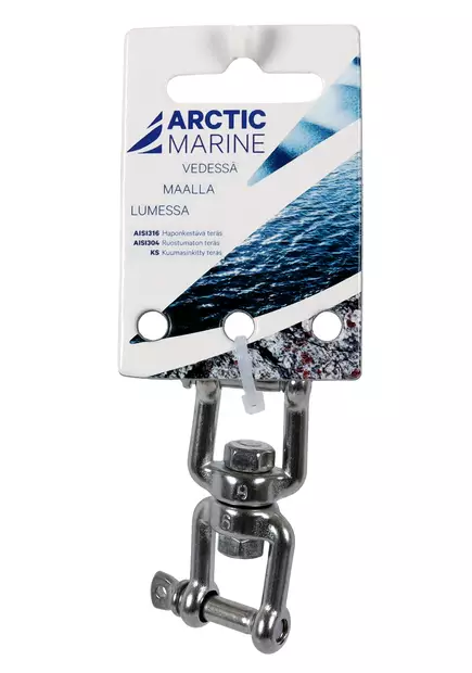 Arctic Marine Leikari Sakkeli-Sakkeli 6x65mm, AISI316 - Sokat, haat, sakkelit - 0004427 - 2