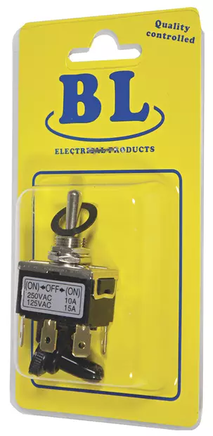 BL vipukatkaisija 12/24V on-off-on tyyppi (1)-0-(1) x2 - Katkaisijat ja releet - 0012467 - 1