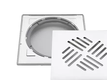 E-P lattiakaivon kansi 196x196 säädettävä kehys - Lattiakaivot ja kannet - 0004757 - 2