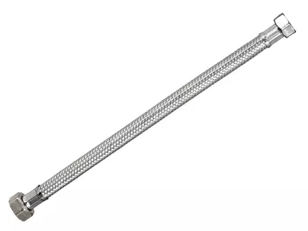 E-P RST kytkentäletku 400 mm 1/2" sk-3/8"sk silicon - Kytkentäletkut - 0018607 - 1