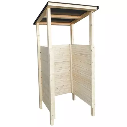 Jätekatos 240l astialle, 75x85x194cm - Jäteastiat - 0021617 - 1