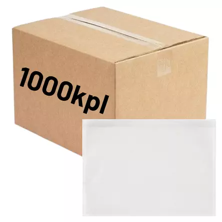Lähetetasku 240x162+22MM, C5 BLANCO 1000kpl - Pakkauslaitteet ja tarvikkeet - 0003257 - 2