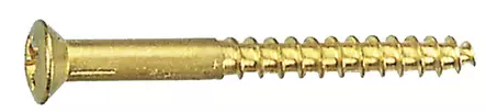 Messinki puuruuvi linssikanta 3,5x16 50kpl - Messinkiruuvit - 0011097 - 1