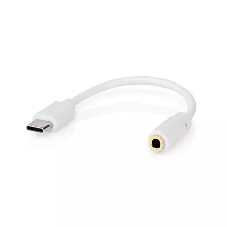 Nedis USB-sovitin 2.0 USB-C Uros-3.5mm naaras 0.1m - Tietokonetarvikkeet - 0007077 - 1